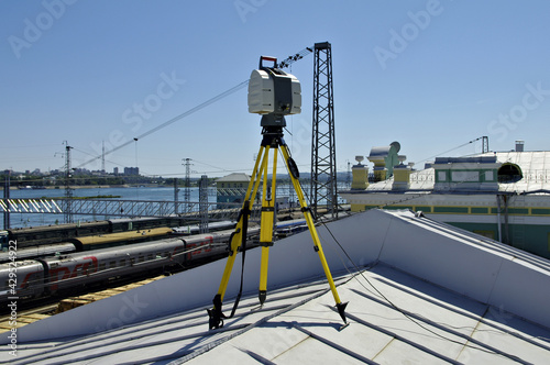 Fotografie Laser scanning technologies and  3D building modeling