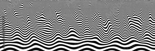 Abstract vector background, wavy lines