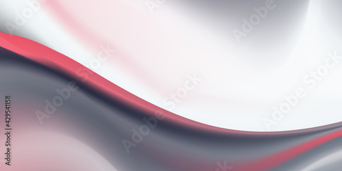 Fototapeta Naklejka Na Ścianę i Meble -  Abstract liquid background design, grey and red paint color flow,
artistic fluid watercolor background for website, brochure, banner, poster.