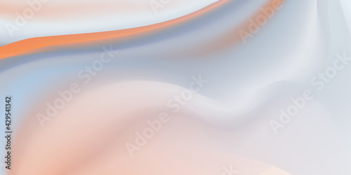 Abstract liquid background design, grey and orange paint color flow, artistic fluid watercolor background for website, brochure, banner, poster.