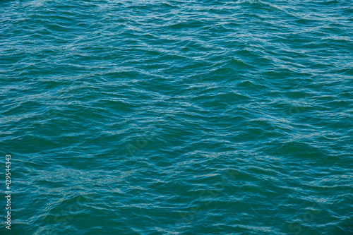 Surface of sea water with easy waves