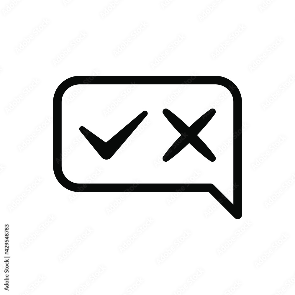 Choice icon vector graphic illustration Choice icon vector graphic illustration