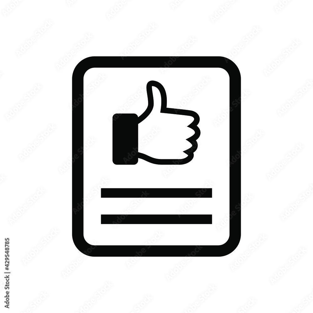 Review file icon vector graphic illustration Review file icon vector graphic illustration