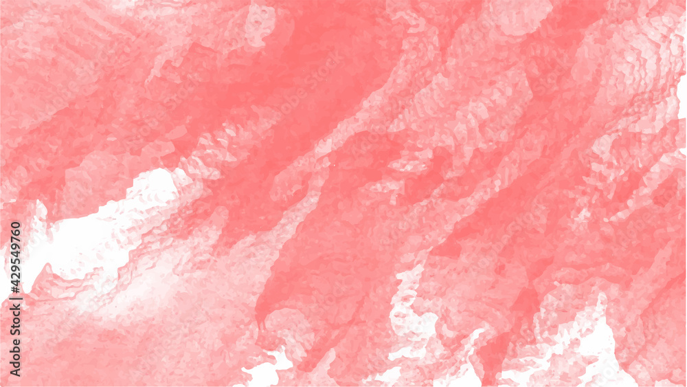 Fototapeta premium Pink watercolor background for textures backgrounds and web banners design