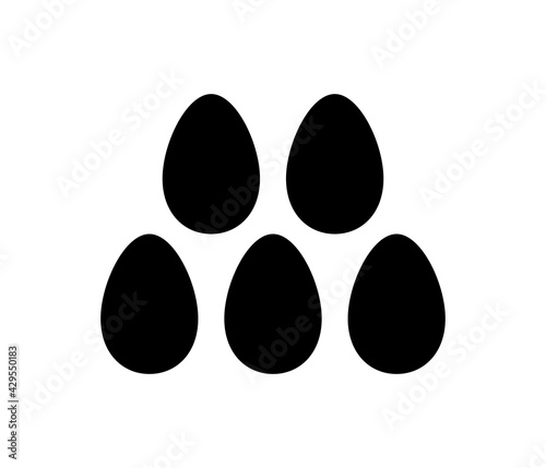 Small eggs in group icon.