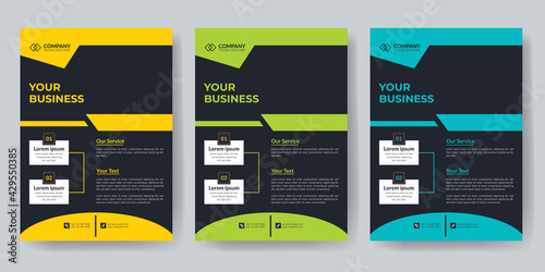 Corporate New Business Flyer Template Design Print Ready