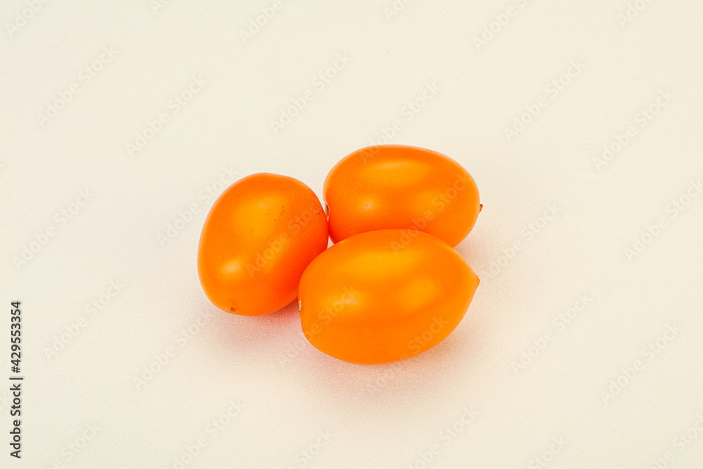 Tasty vegetables - Yellow tomato heap Tasty vegetables - Yellow tomato heap