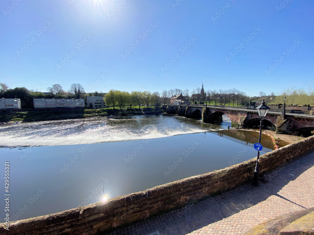 A view of the River Dee at Chester