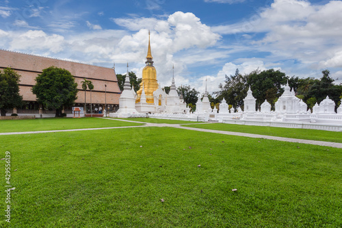 Wat Suan Dok is a beautiful old temple in Chiang Mai