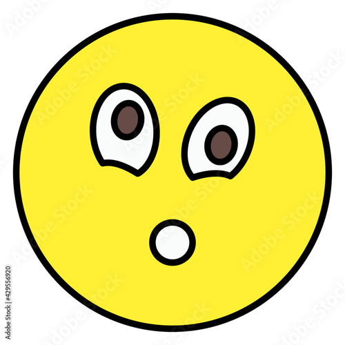 A premium download vector of face expression 
