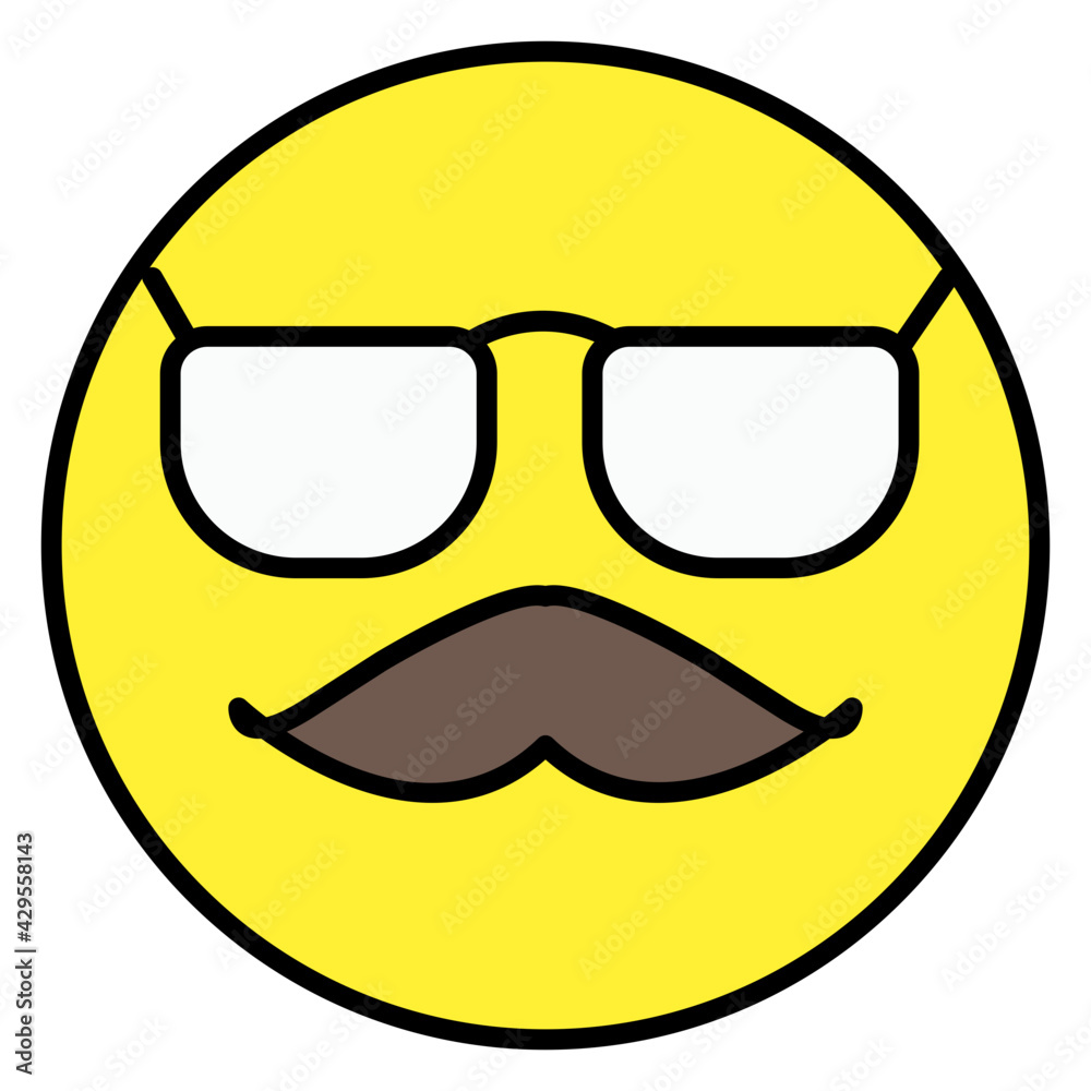 A premium download vector of glasses emoji
A premium download vector of glasses emoji