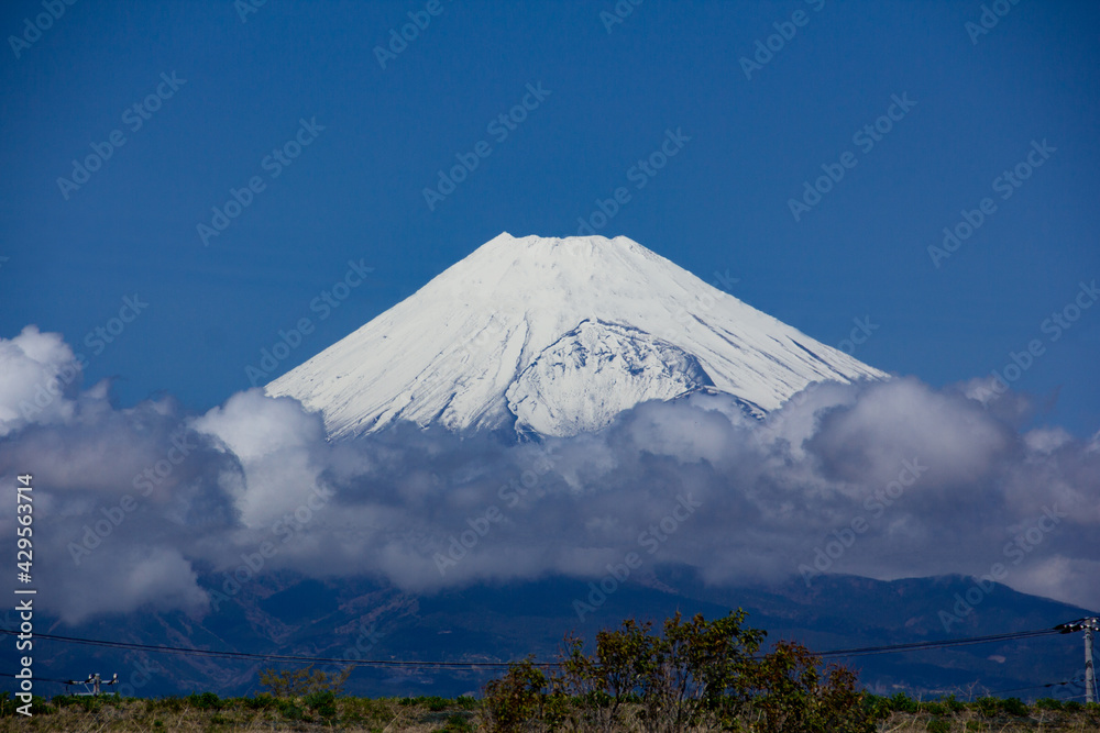 目前の富士山