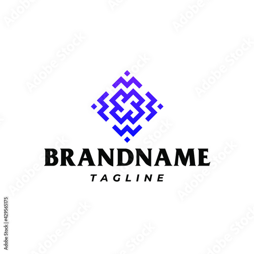Abstract X Monogram Logo