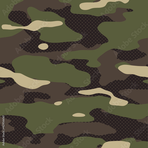 camouflage military seamless pattern texture army background	