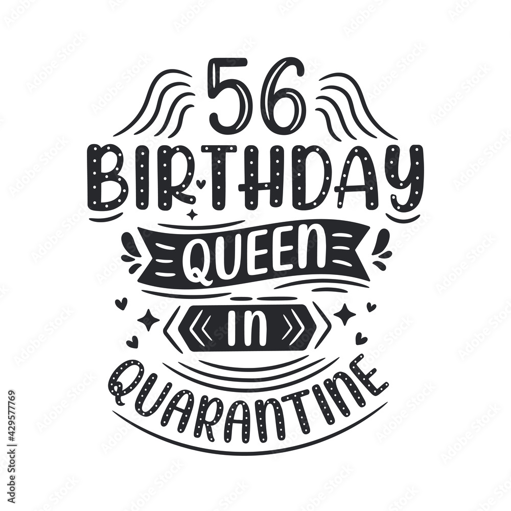 It's my 56 Quarantine birthday. 56 years birthday celebration in Quarantine.
