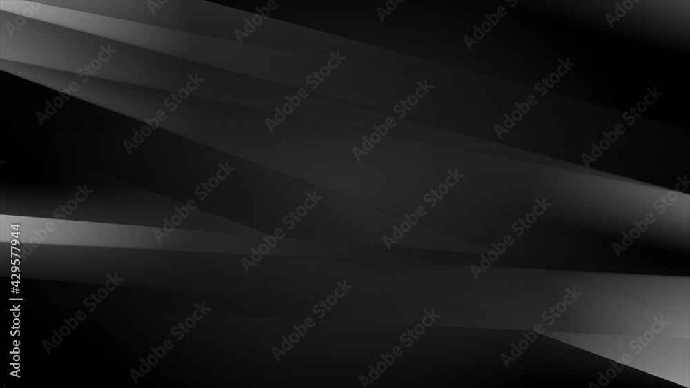 Abstract tech corporate glossy stripes futuristic background