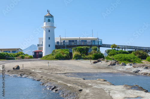 lighthouse at Cape Egmont New Zealand north island