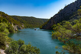 A River in a Canyon in Krka National Park