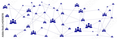 Human model connection on the white