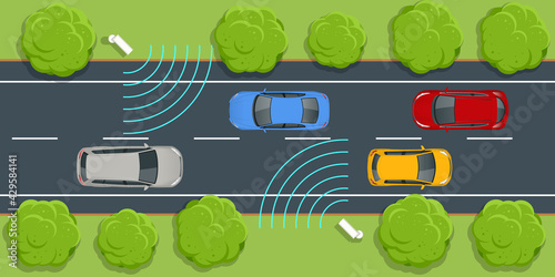 SPECS, average speed measuring speed camera system. Average speed cameras on freeway. SPECS cameras operate as sets of two or more cameras installed along a fixed route