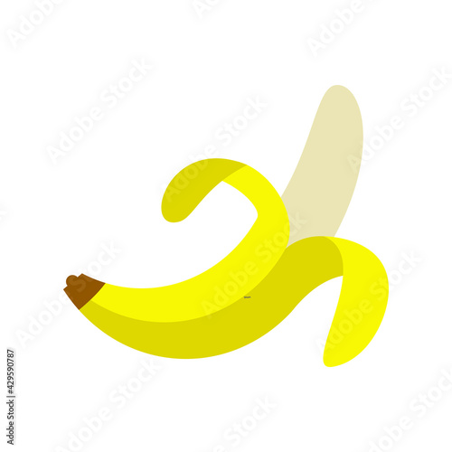 banana vector, organic fruit in the farm, fruit vector