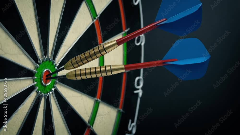 Bullseye Amazing Triple Score Extreme Accuracy Concept Bullseye Amazing Triple Score Extreme Accuracy Concept
