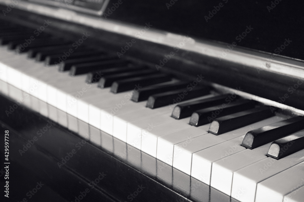 piano keys. background for music. lifestyle with music in life piano keys. background for music. lifestyle with music in life