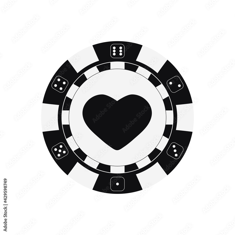Premium Vector  Poker with isolated cards on a black background