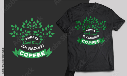 Coffee quotes typography calligraphy Stylish t-shirt design bundle and apparel design, vector coffee for fashion clothes.