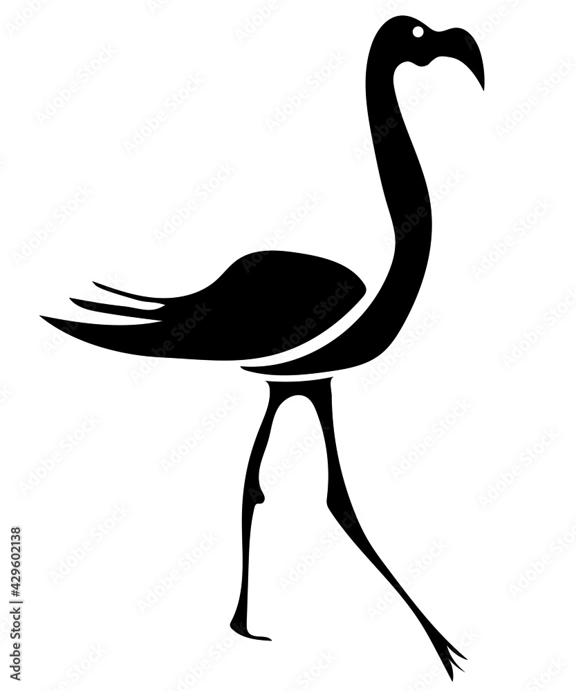 Naklejka premium Flamingo Flamingos