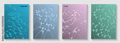 Artificial intelligence concept abstract vector