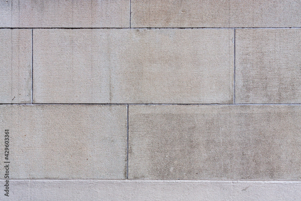 Naklejka premium 石のブロックの壁