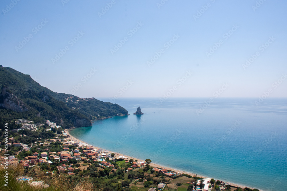Kontogialos Beach near Pelekas Corfu