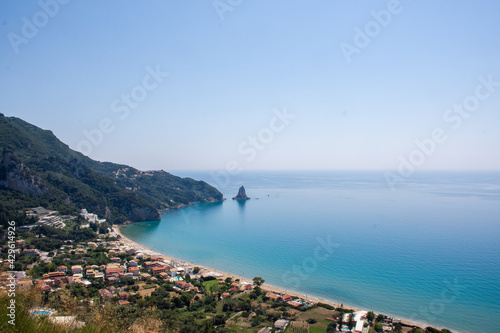 Fototapeta Naklejka Na Ścianę i Meble -  Kontogialos Beach near Pelekas Corfu