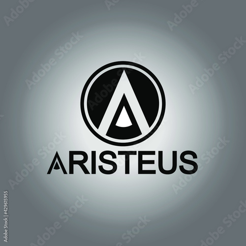 aristeus, logo company that inspires from sparta shield photo