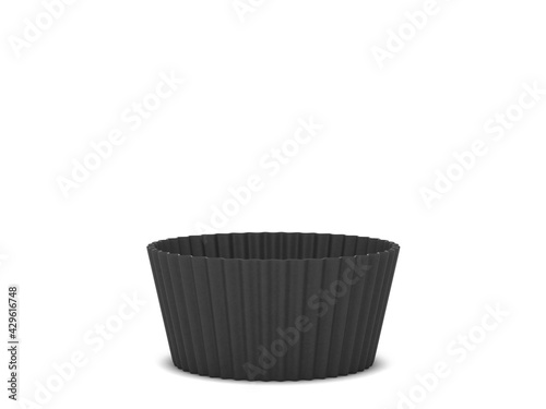 Blank cupcake paper form