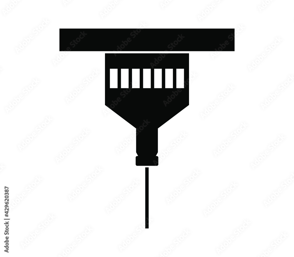 Laser cutter icon Laser cutter icon