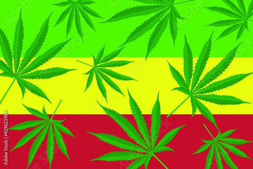 Marijuana and the national flag