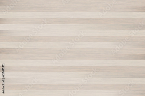 Realistic vector wood table background. Top view isolated wooden floor. Old white wood texture with stripes. Mock-up with pine texture for advertisement. Vector illustration EPS10