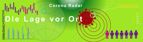 Corona Radar und die Lage vor Ort