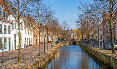 Street scene in the old city center of Amersfoort, Netherlands  © Gert-Jan van Vliet