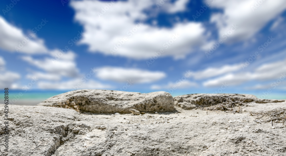 Summer background of sea and free space for your decoration Summer background of sea and free space for your decoration
