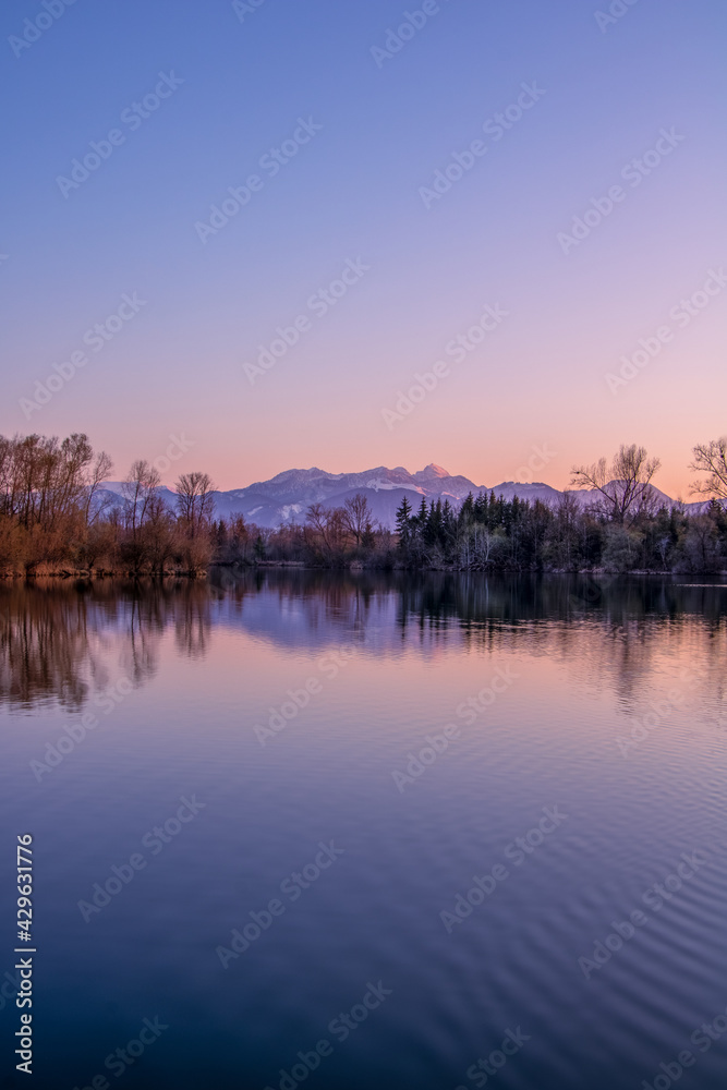 Fototapeta premium Happinger Au See