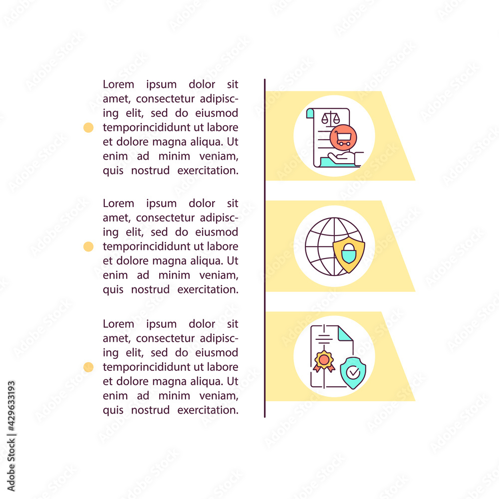 Political independence concept line icons with text. PPT page vector template with copy space. Brochure, magazine, newsletter design element. Energy diversification linear illustrations on white