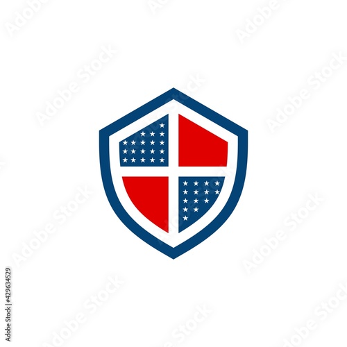 Free Download American shield logo - GFXLoad