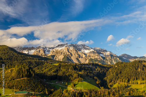 Autumn Dachstein massif, Styria, Austria © Richard Semik