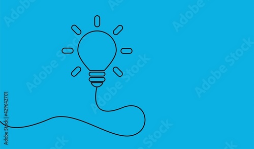 lampadina, idea, colori, creatività, idee