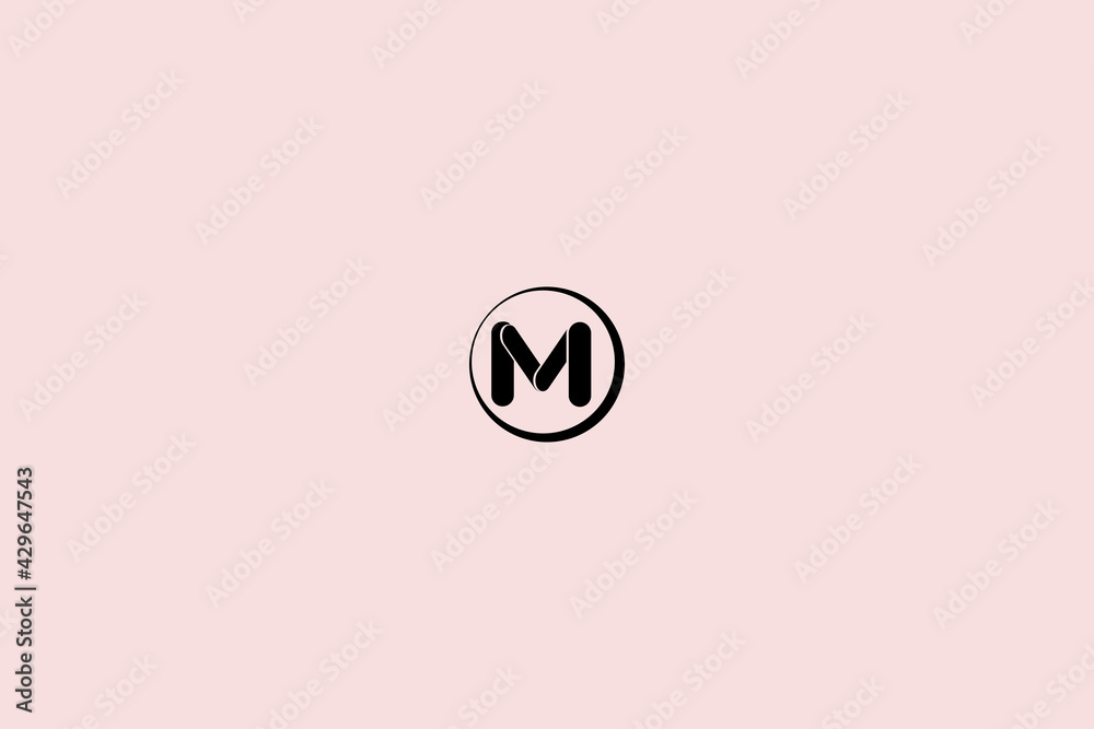 Illustration Logo M. Vector Eps. 10 Illustration Logo M. Vector Eps. 10