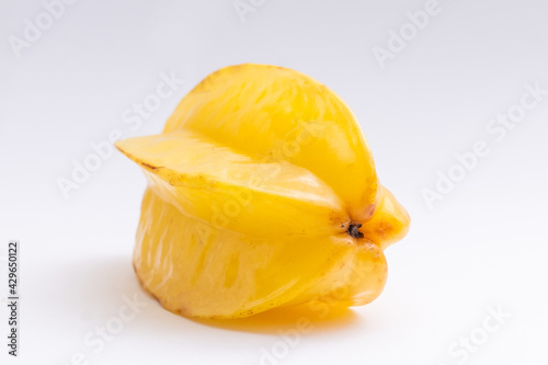 star fruit carambola or star apple starfruit on white background healthy star fruit food isolated
