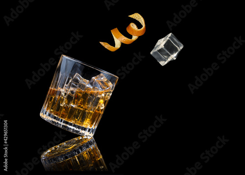 Canvas-taulu Whisky on the rocks